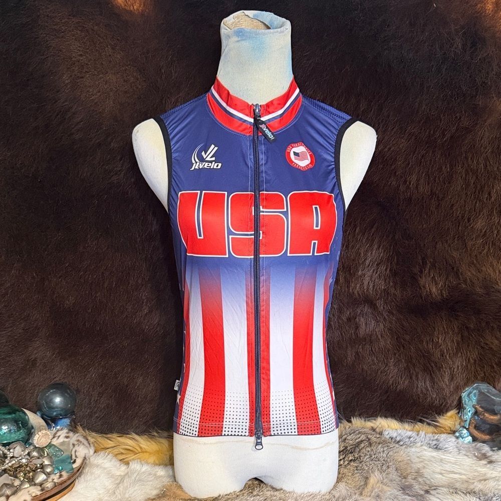 USA Cycling Jersey by JLVelo XXS (6018)